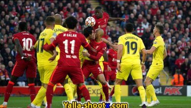 yalla shoot liverpool vs villareal