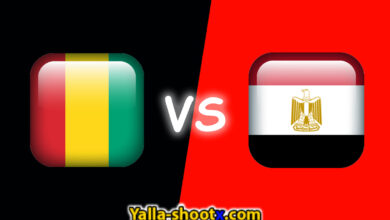 مباراة مصر وغينيا اليوم بث مباشر لايف في تصفيات أمم إفريقيا